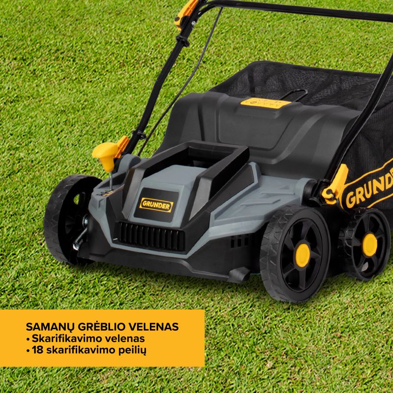 Aerators un skarif.el.grunder 1300w 32cm