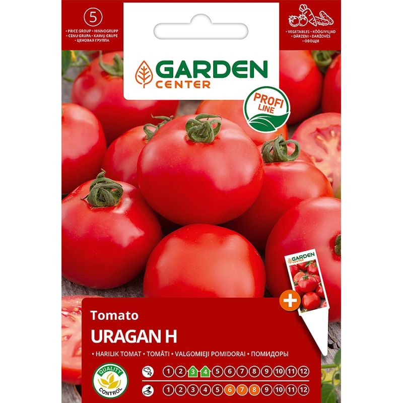Sēklas dārzeņu tomāti uragan h 0.1g