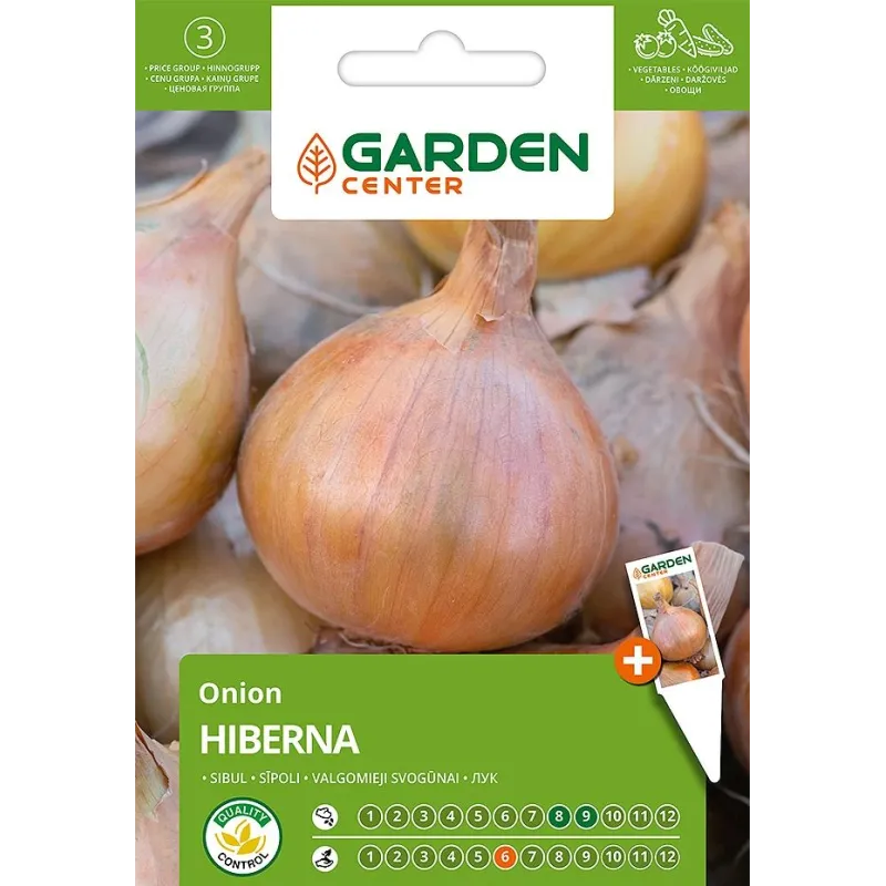 Sēklas Garden Center, sīpoli HIBERNA, 1 g