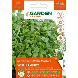 Sēklas Garden Center dīgšanas sinepes WHITE CANDY, 10 g