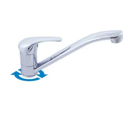 Virtuvinis maišytuvas Domoletti Selenga Eco DSEE005.5, chromo sp.