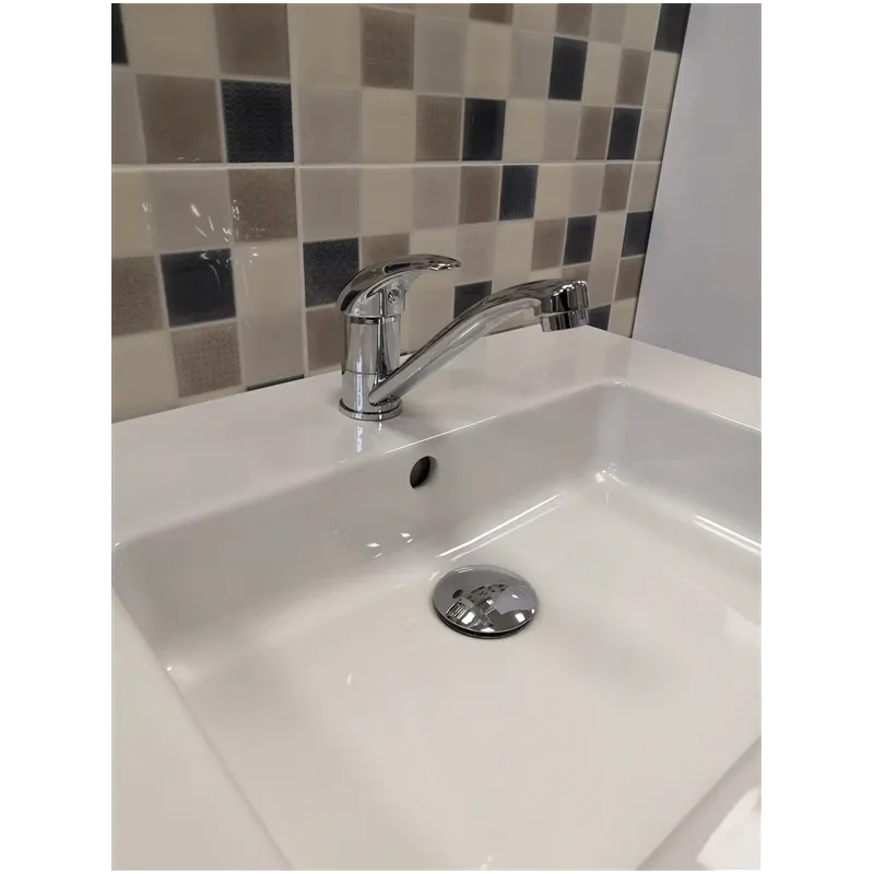 Virtuves jaucējkrāns Domoletti Selenga Eco DSEE005.5, hroma krās.