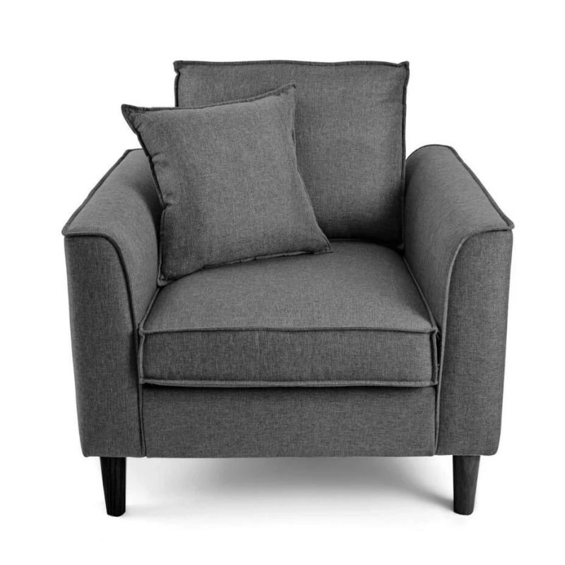 Atzveltnes krēsls pelēks marrero