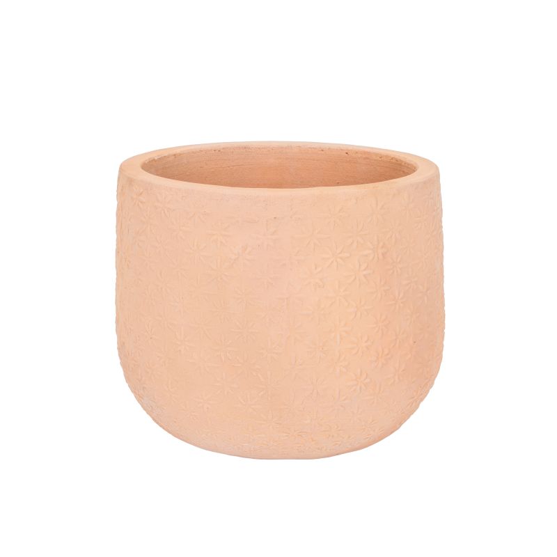 Puķu pods Domoletti TC.6708.024, keramika-māls, brūna