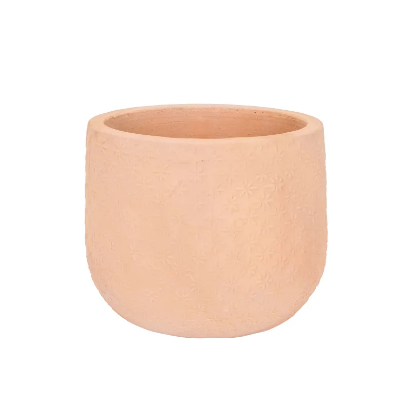 Puķu pods Domoletti TC.6708.024, keramika-māls, brūna