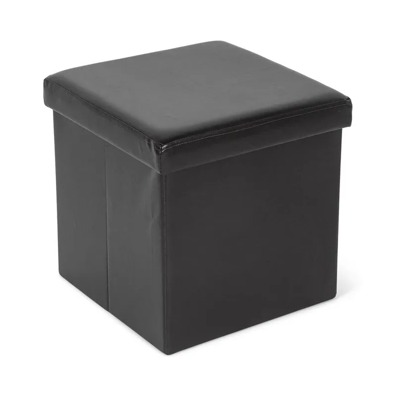 Tumba Domoletti 53000010503, must v., 38 cm x 38 cm x 38 cm