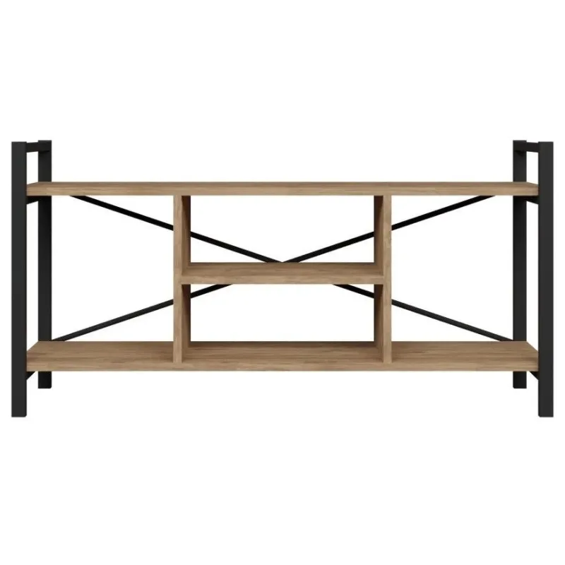 TV-laud Domoletti, tammepuidu imitatsioon, 120 cm x 35 cm x 60 cm