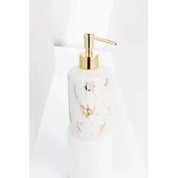 Skysto muilo dozatorius Domoletti, balta sp.