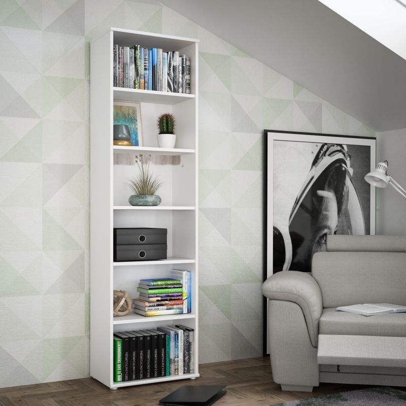 Plaukts balta 34x54.6x197.5