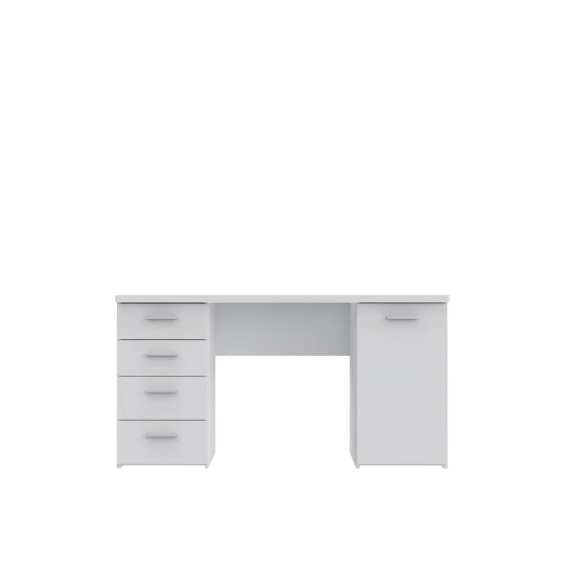 Kirjutuslaud sahtlitega Domoletti MT926-Z12M, valge