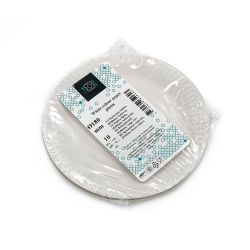 Ühekordne taldrik Okko FLEK023, DIA 18 cm, 10 tk
