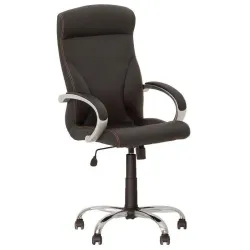 Darba krēsls Nowy Styl Riga Comfort Eco-30, 52.5 x 49 x 126 cm, melna krās.