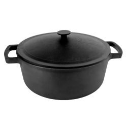 Katls čuguna 6l ar čuguna vāku 28cm