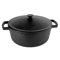 Katls čuguna 6l ar čuguna vāku 28cm