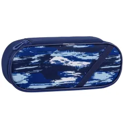 Penālis Tiger Family TGAS-009C01, 11 cm x 24 cm, tumši zila krās.