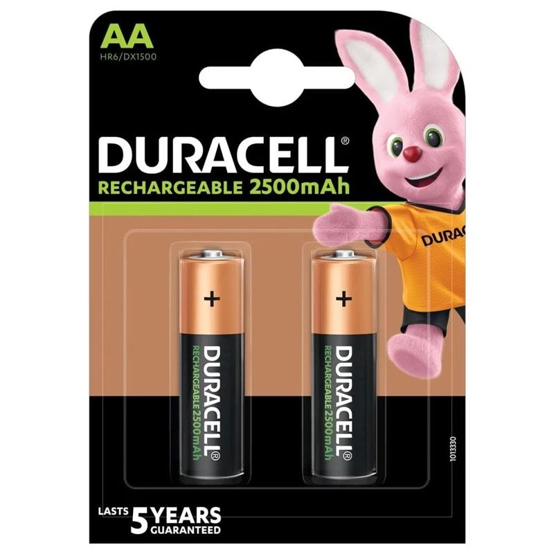 Baterija duracell aa 250 mah 2 gab