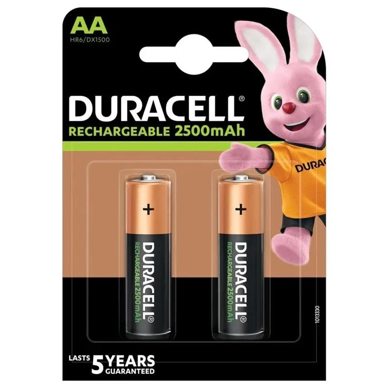 Baterija duracell aa 250 mah 2 gab