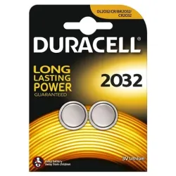 Duracell patarei CR 2032 3V liitium 2tk.