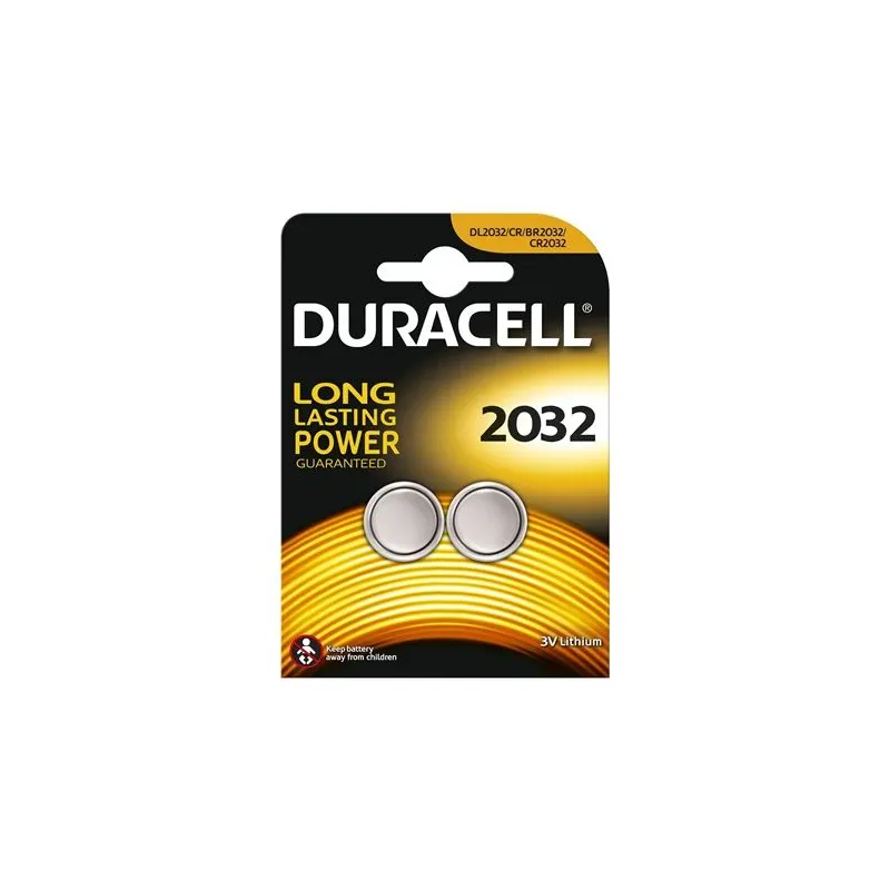 Duracell patarei CR 2032 3V liitium 2tk.