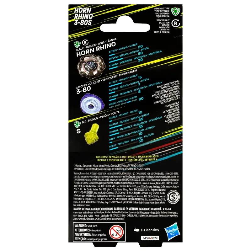Beyblade rotaļlietas Hasbro Beyblade X Booster F9590, ,krāsa-dizains tiek izvēlēts nejauši,