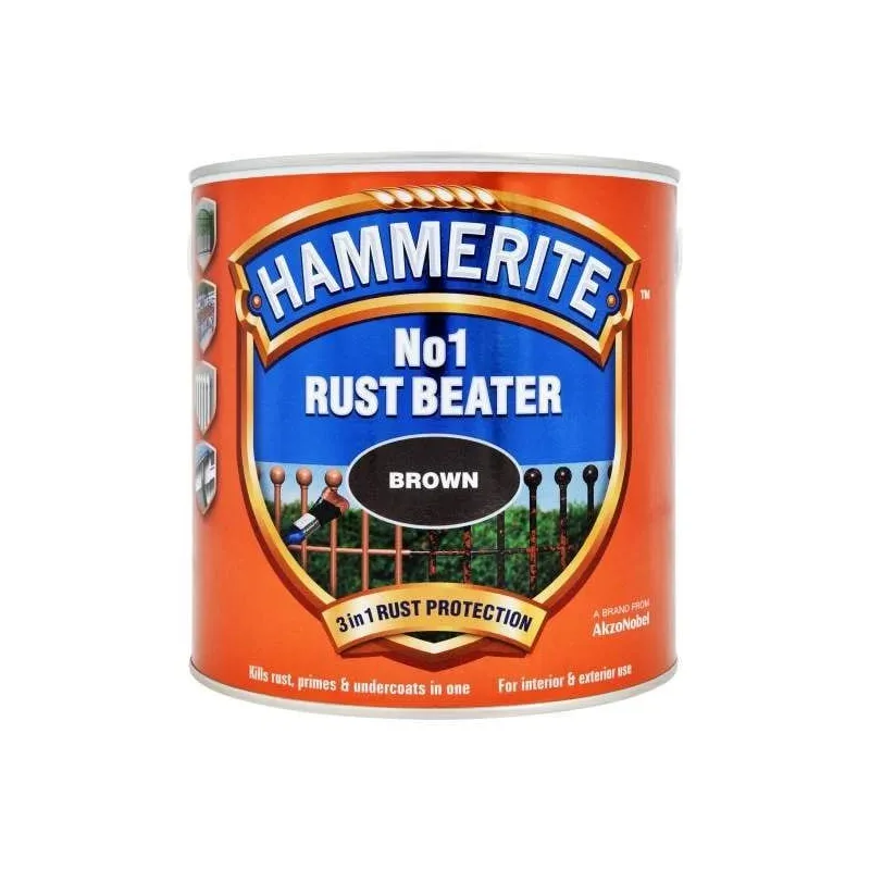 Krāsa rustbeater brūna 500ml