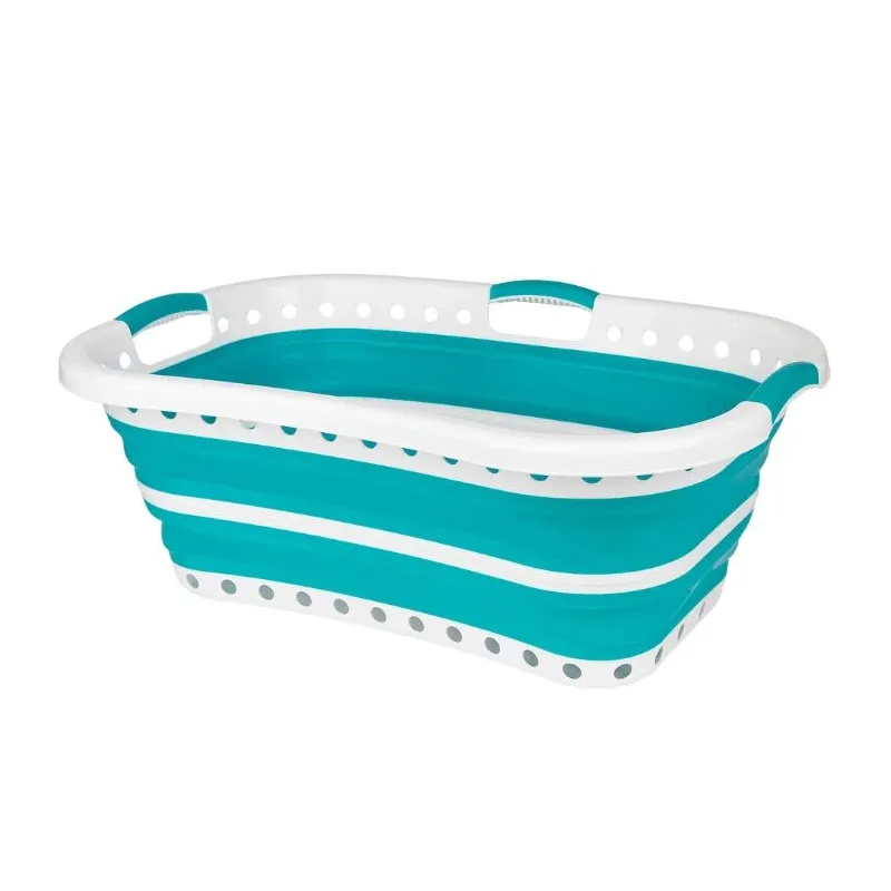 Beldray LA072979TQAZFOB Collapsible Hip Hugger Laundry Basket