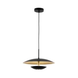 Lampa piekaramā monica 16w 3k meln-zelta
