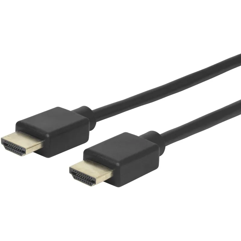 Vads Estuff ES606004 HDMI Vīrietis, HDMI Vīrietis, 5 m, melna krās.