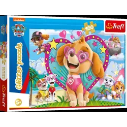 TREFL PAW PATROL Glitter puzzle Paw Patrol, 100 pcs