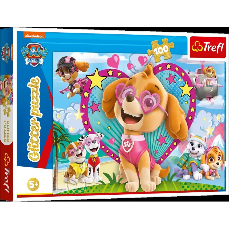 TREFL PAW PATROL Mirdzoša Puzle, 100 gab.