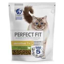 Сухой корм для кошек Perfect Fit, мясо птицы, 0.75 кг