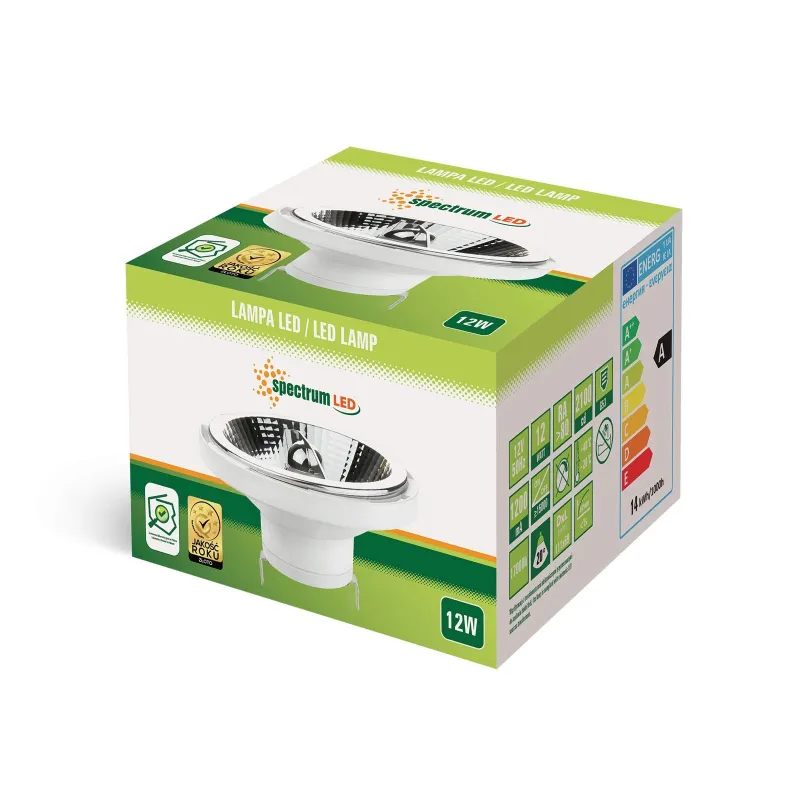 Spuldze Spectrum LED, A-type, 3000 °K, G53, 11 - 12 W, 830 lm