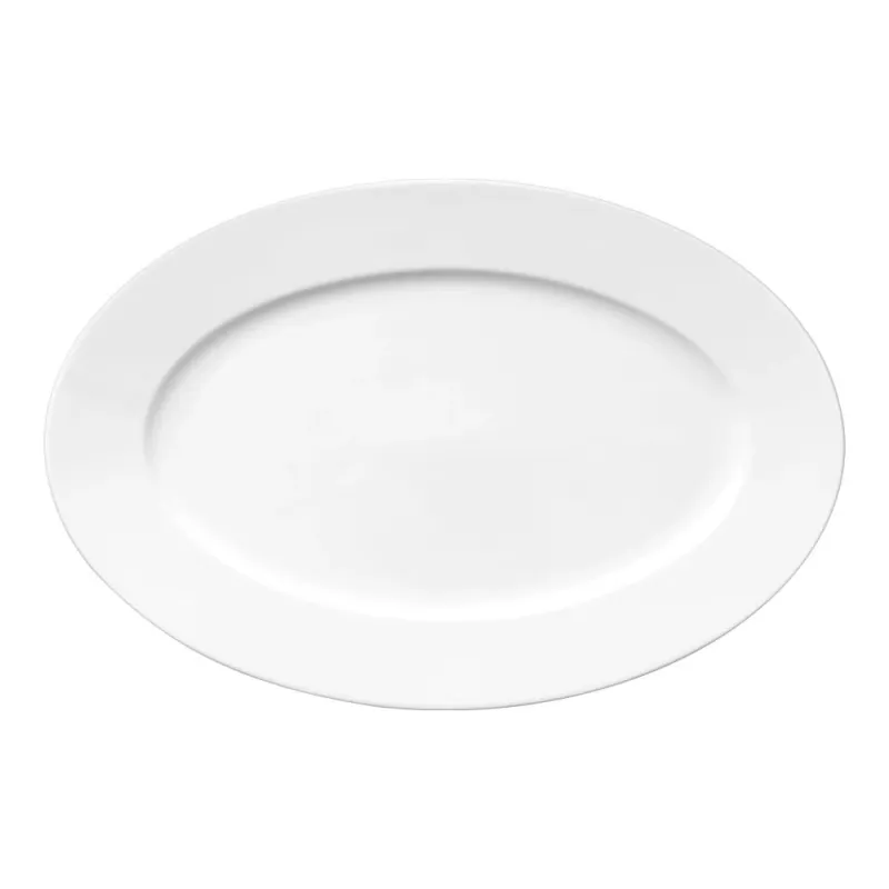 Servēšanas šķīvis Domoletti Daily 0092500020002, DIA 33 cm, balta krās., porcelāna