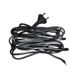 Pistikuga juhe Zamel, 5 m, 250 V, must v.