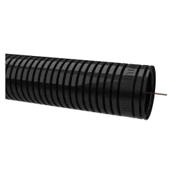 Gofrēta instalācijas caurule ar stiepli Aks Zielonka, 50 mm, 25 m
