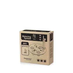 Kastmise komplekt Prosperplast WR5, must v., 27.7 cm