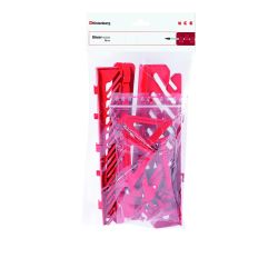 Hoidik, 20 cm x 32 cm x 2 cm, punane v.