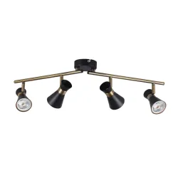 Spotlampa mileno el-4i b-ag 4xgu10