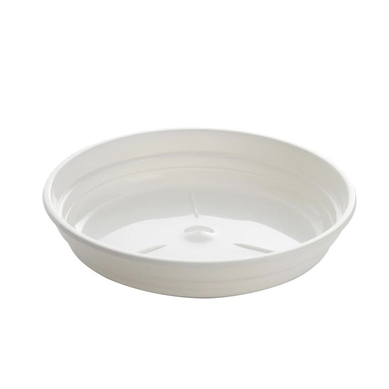 Тарелка для цветочного горшка Uniplastex UPO13, белый цв., 13 см