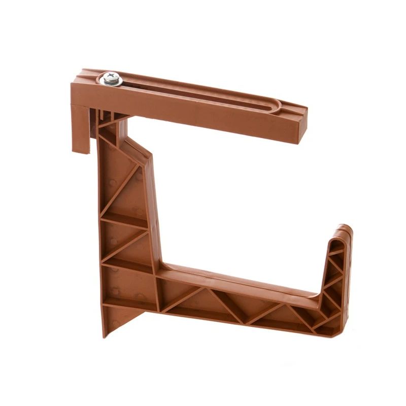 Lillepotihoidik Uniplastex, plastik, pruun v.