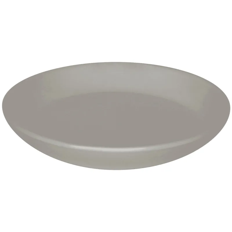 Puķu poda šķīvis Domoletti 5906750941813, sudraba krās., 22 cm