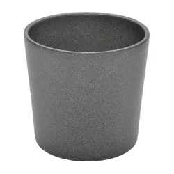 Puķu pods Domoletti, keramika, pelēka krās.