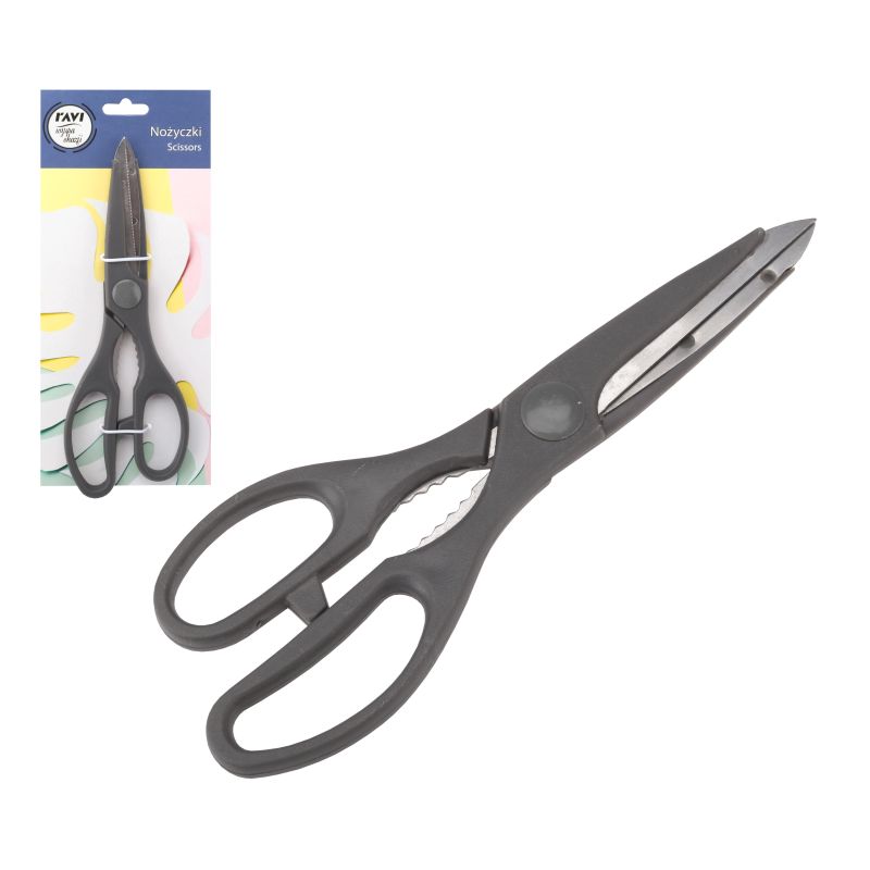 Šķēres melnas lielas