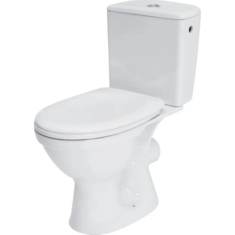Unitazas, pastatomas Cersanit Merida MR010B, su dangčiu, 355 mm x 670 mm