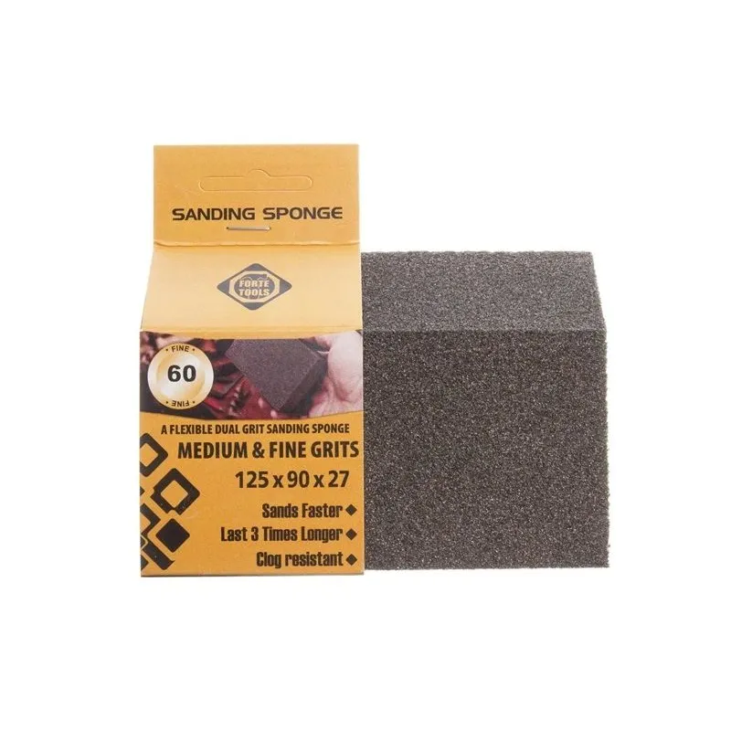 Slīpēšanas klucīs Forte Tools, 60, 12.5 cm x 9 cm