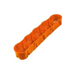 Монтажная коробка для закрытого монтажа Pawbol A.0048PG, IP30, 6.8 см x 6 см