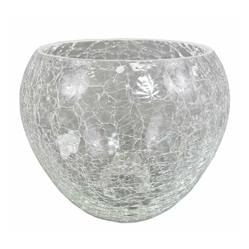 Lillepott Domoletti OSKUL, klaas, läbipaistev v.