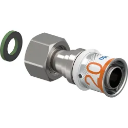 Savienojums ar saskrūvi Uponor, 1-2 collas – Iekšējā vītne, DIA20 mm, 10 Bar