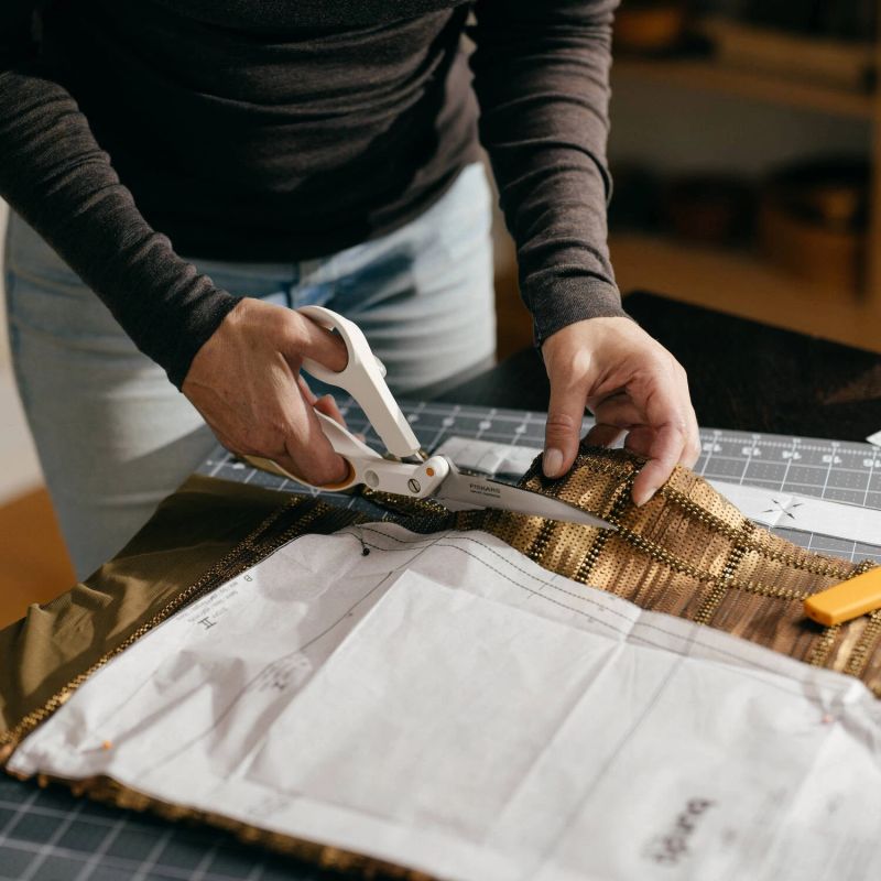 Amplify pastiprinātās šķēres audumiem 25 cm