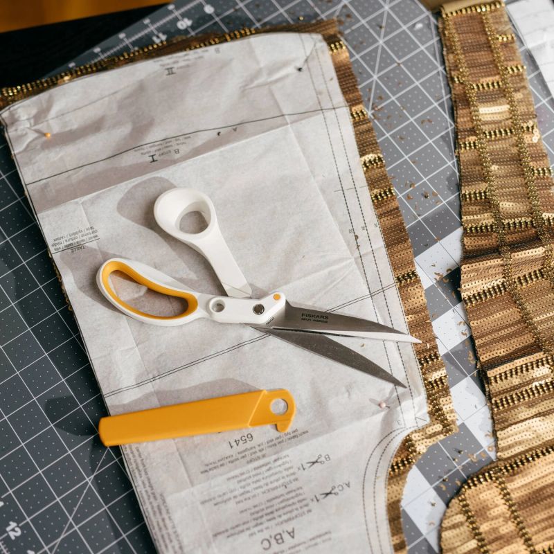 Amplify pastiprinātās šķēres audumiem 25 cm